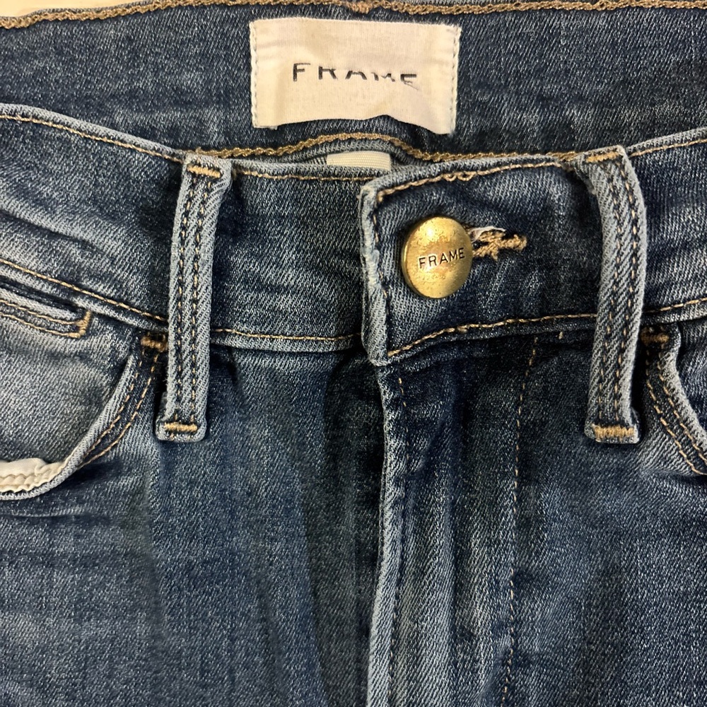 Frame Denim Women's Classic Blue Jeans